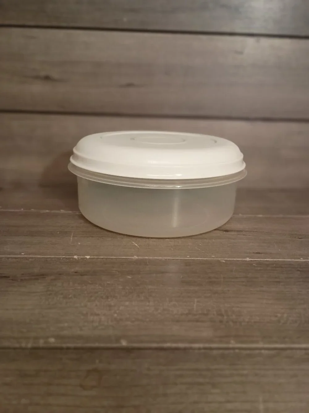 Vintage Rubbermaid Serving Saver 0435 2.4Qt #4 Storage Container 0031 White Lid